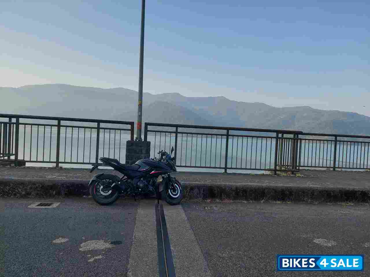 Black Bajaj Pulsar F250 Dual Channel ABS