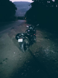 Black Bajaj Pulsar F250 Dual Channel ABS