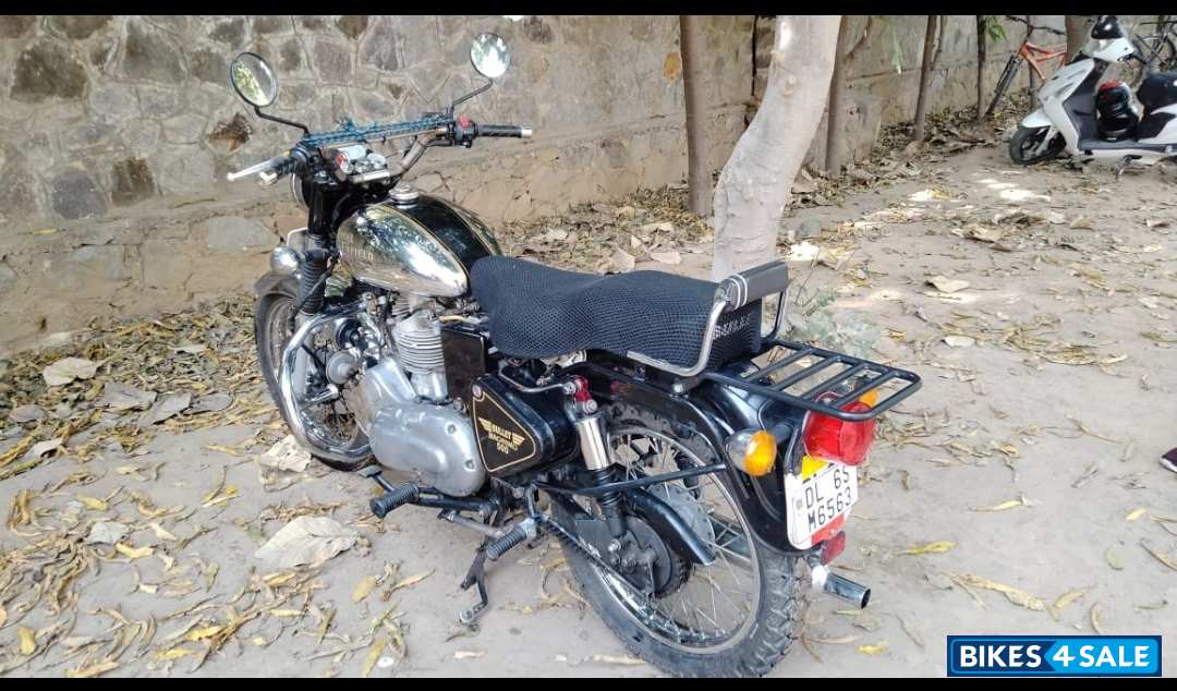 Black & Chrome Royal Enfield Bullet Machismo A500