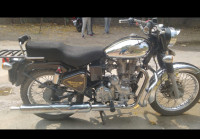 Black & Chrome Royal Enfield Bullet Machismo A500