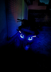 Black Bajaj Pulsar RS 200 ABS