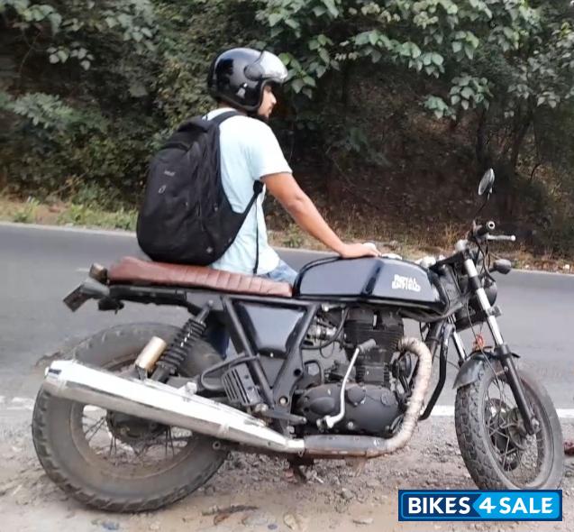 Black Royal Enfield Continental GT 535