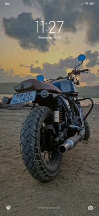 Black Royal Enfield Continental GT 535