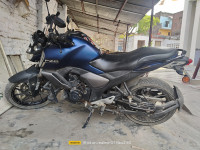 Blue Yamaha FZ FI V3 BS6