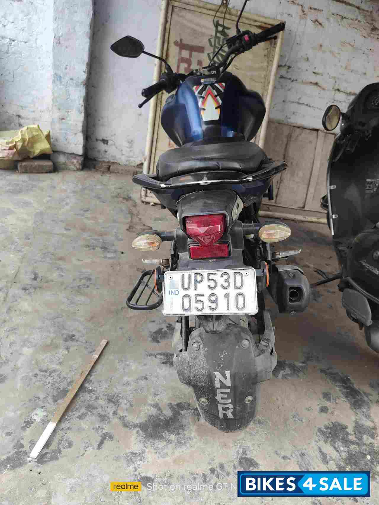 Blue Yamaha FZ FI V3 BS6