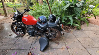 Red Royal Enfield Meteor 350 Fireball