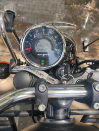 Black Royal Enfield Meteor 350 Stellar