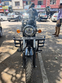 Black Royal Enfield Meteor 350 Stellar