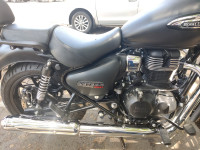 Black Royal Enfield Meteor 350 Stellar
