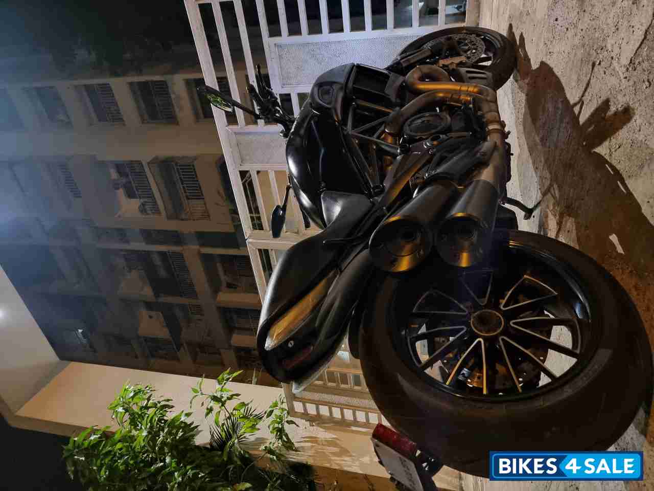 Dark Black Ducati Diavel Carbon