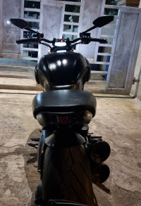 Dark Black Ducati Diavel Carbon