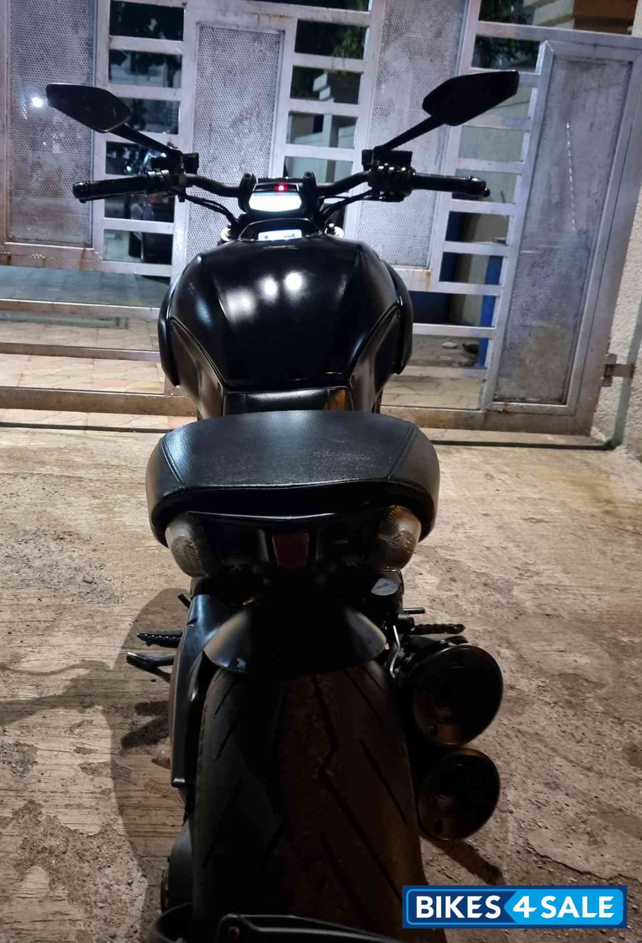 Dark Black Ducati Diavel Carbon