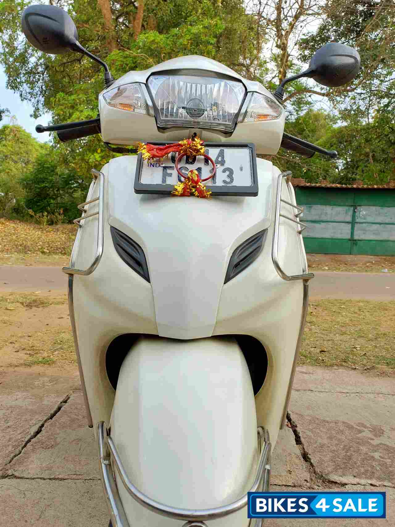 Pa White Honda Activa 3G