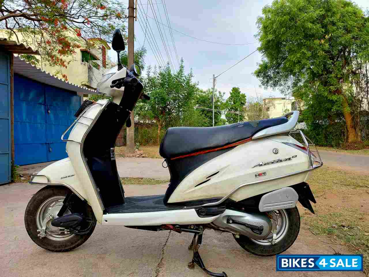 Pa White Honda Activa 3G