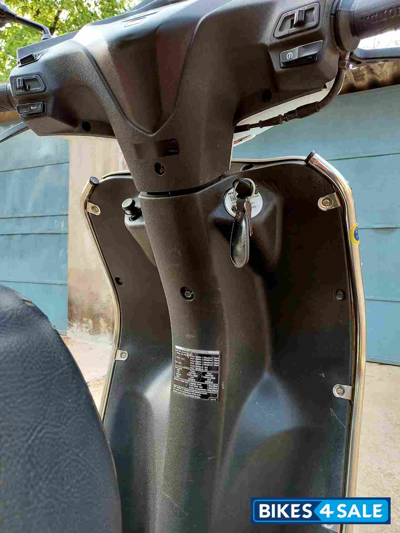 Pa White Honda Activa 3G