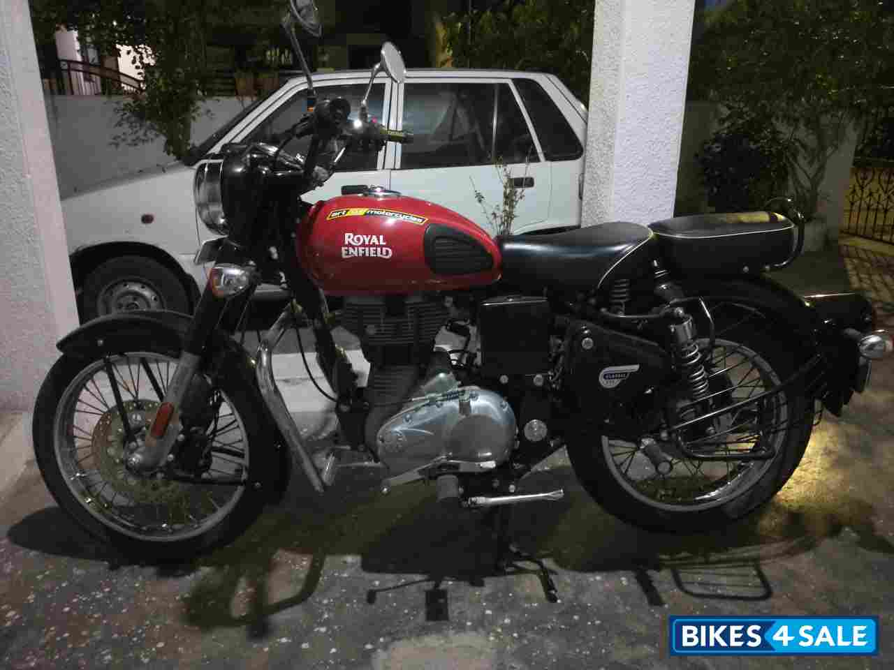 Redich Red Royal Enfield Classic 350 Single Channel BS6