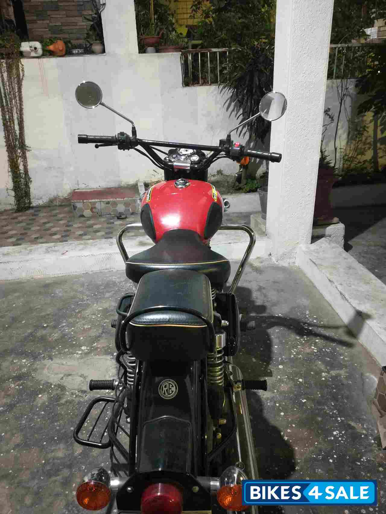 Redich Red Royal Enfield Classic 350 Single Channel BS6