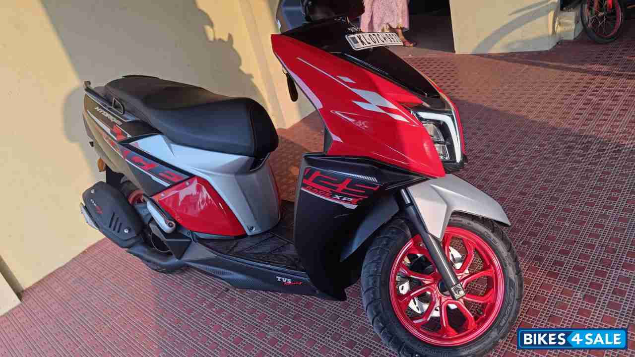Red & Black TVS NTORQ 125 Race XP