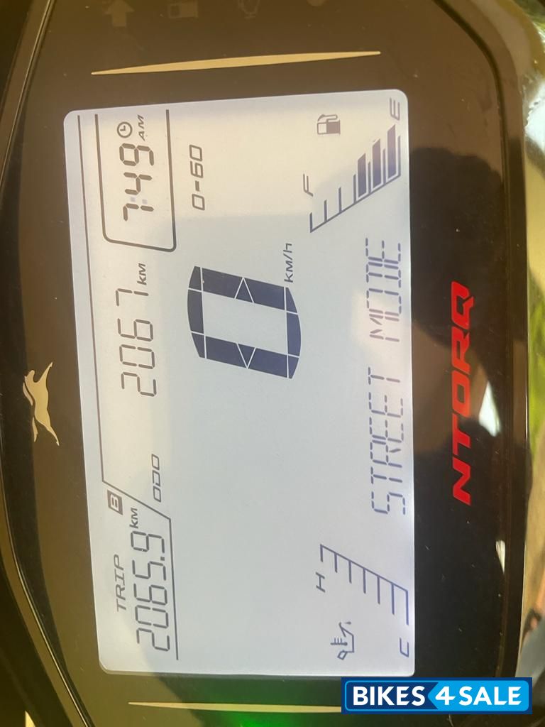 Red & Black TVS NTORQ 125 Race XP