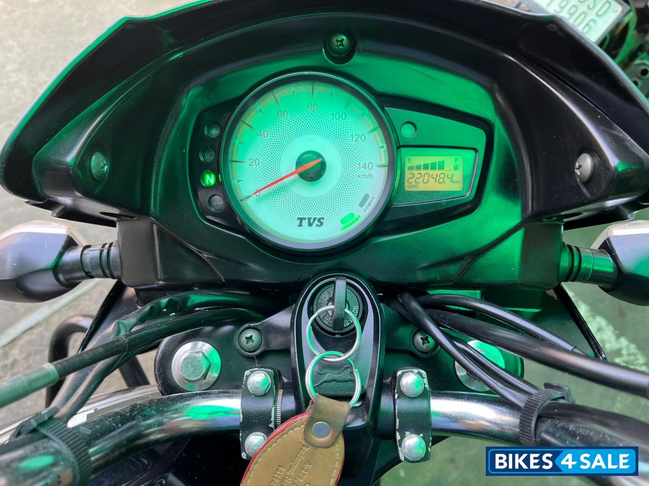 Black TVS Star City Plus