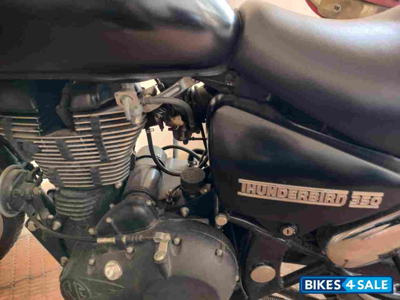 Matt Black Royal Enfield Thunderbird 350