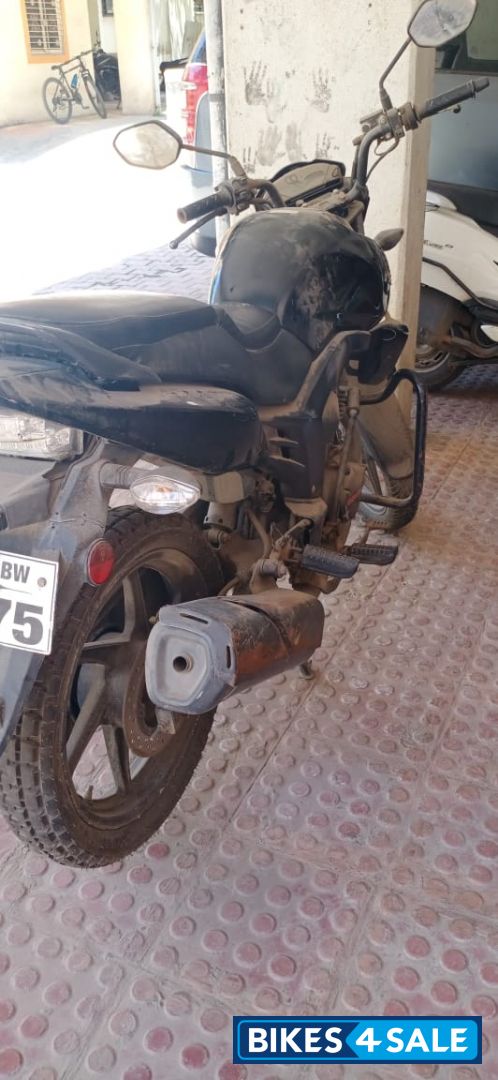 Black Honda CB Trigger