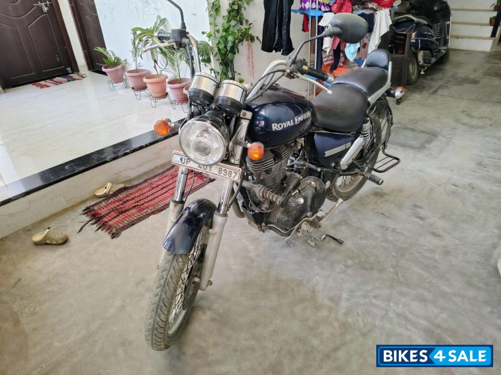 Marine Blue Royal Enfield Thunderbird 350