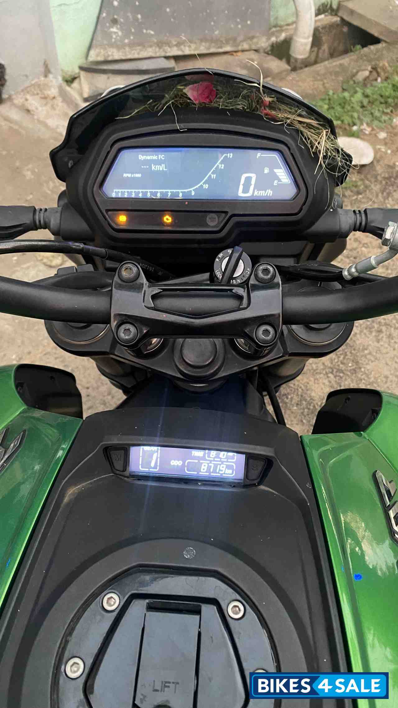Green Bajaj Dominar 400 ABS BS6