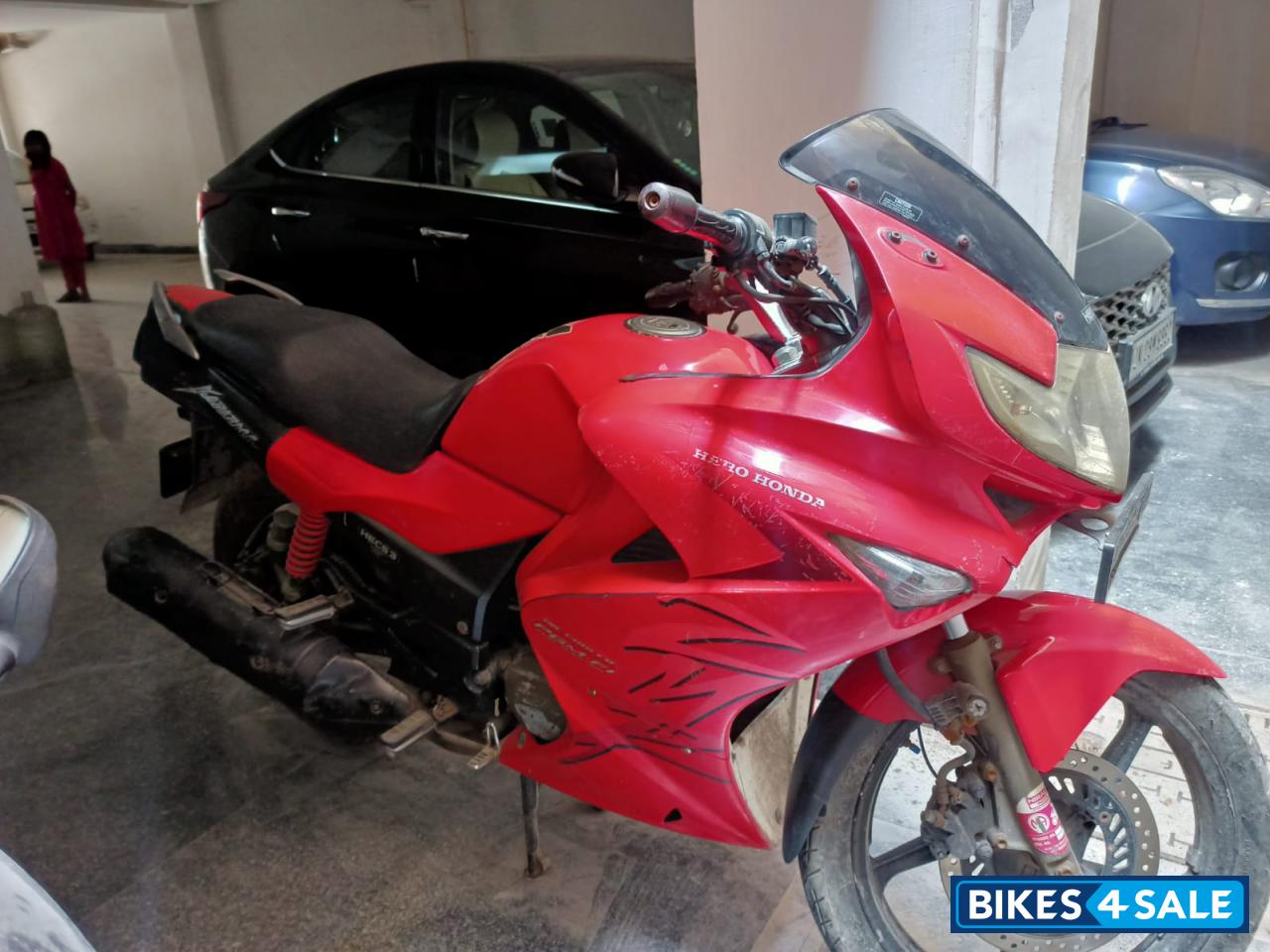 Red Hero Karizma ZMR