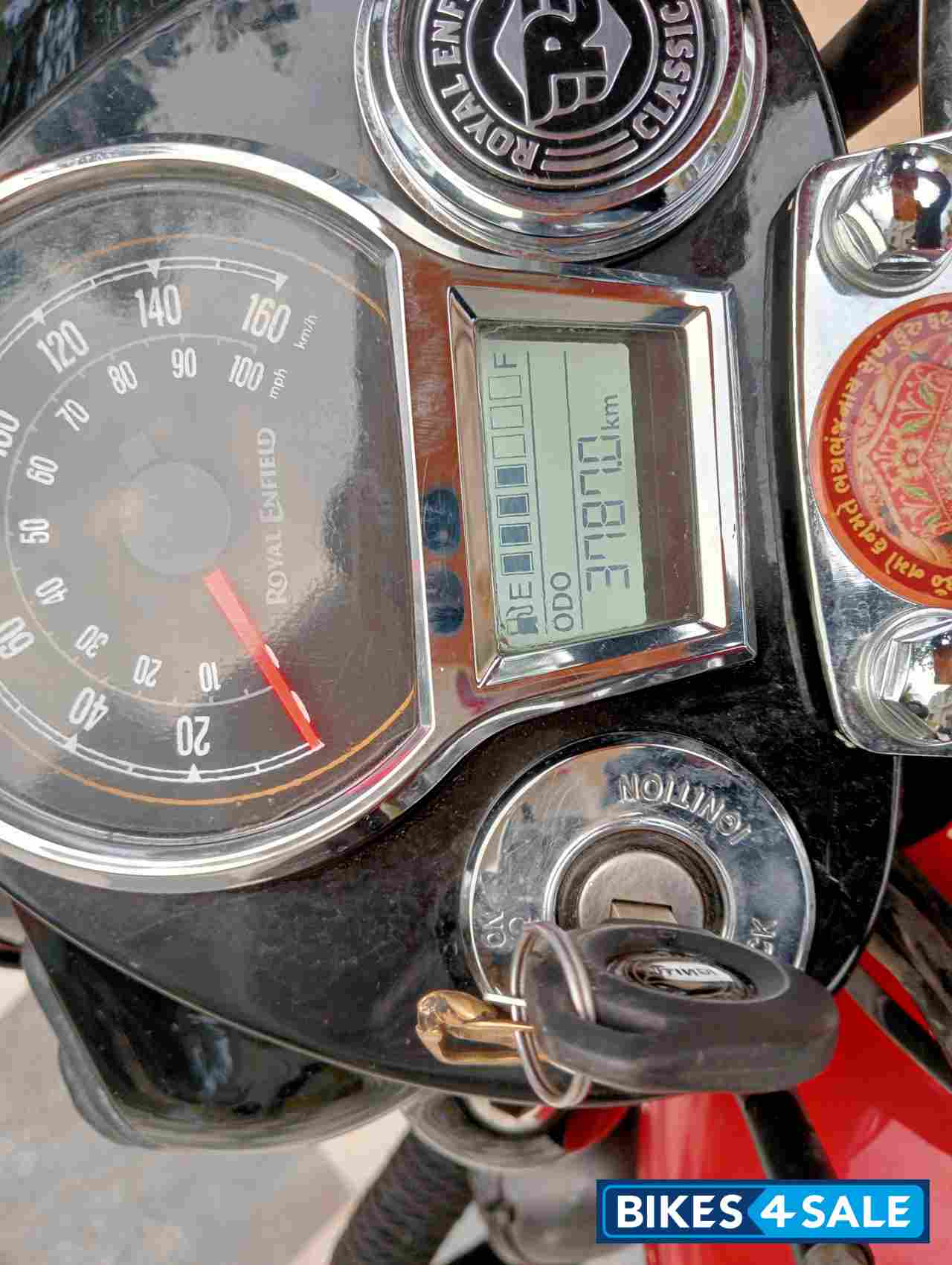 Red Royal Enfield Classic 350 Redditch Red