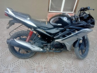 Silver Black Honda CBF Stunner