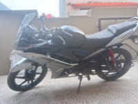 Silver Black Honda CBF Stunner