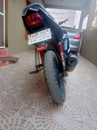 Silver Black Honda CBF Stunner