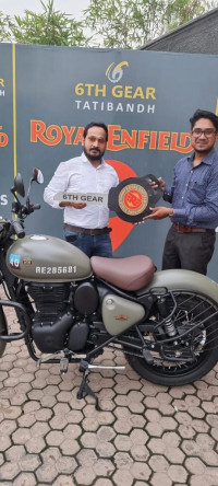Marsh Gray Royal Enfield Classic Signals Stormrider Sand