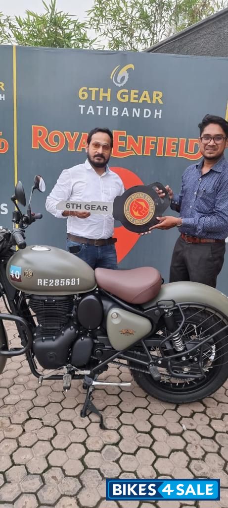 Marsh Gray Royal Enfield Classic Signals Stormrider Sand