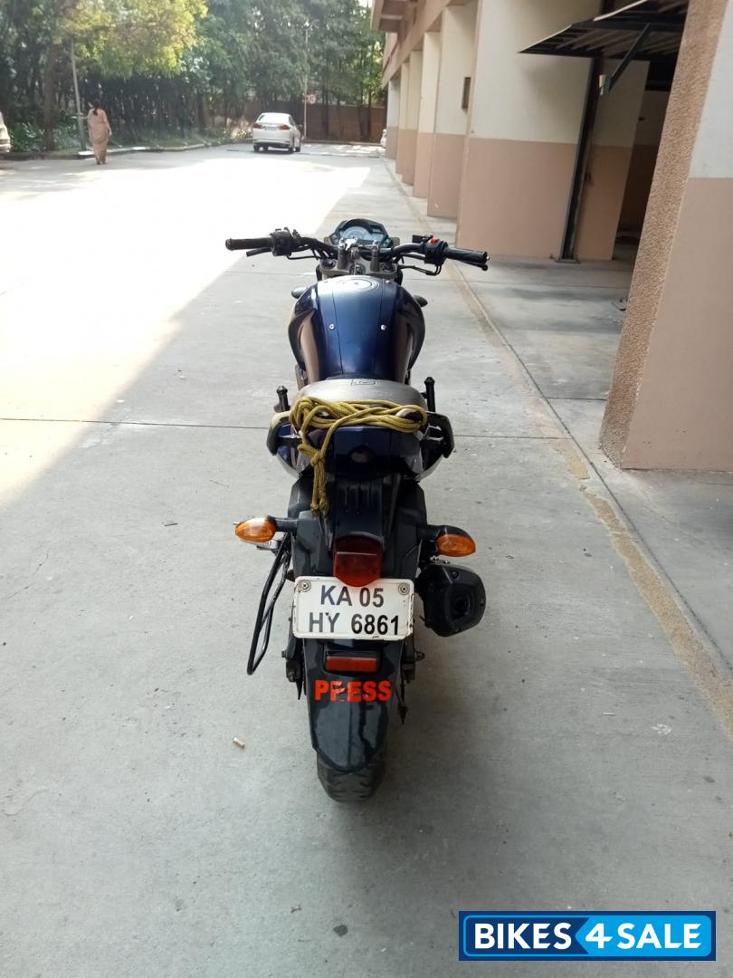 Blue Yamaha FZ16