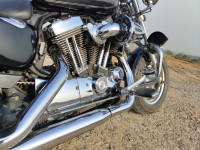 Black Harley Davidson 1200 Custom