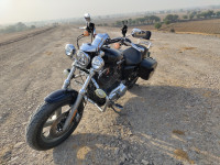 Black Harley Davidson 1200 Custom