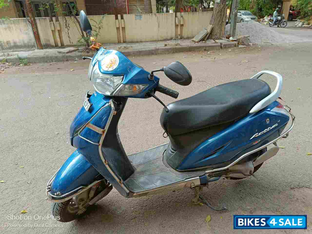 Blue Honda Activa 4G