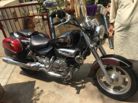 Red Black Hyosung Aquila GV250