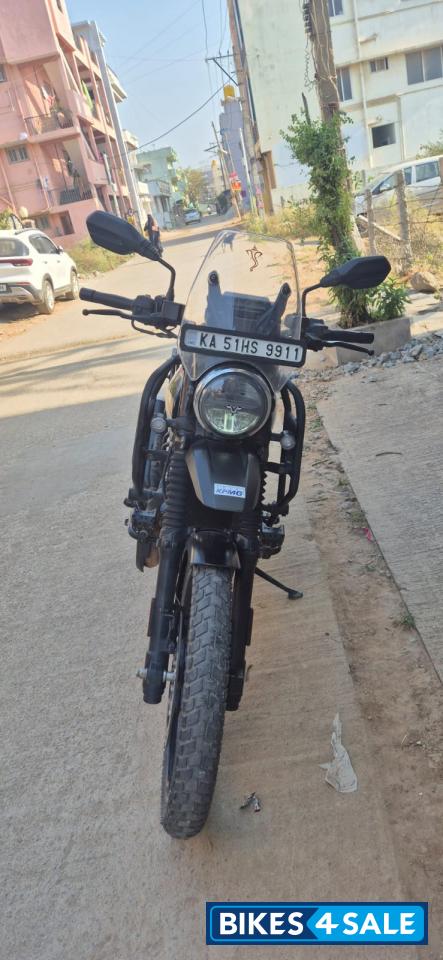 Black Yezdi Adventure Matte