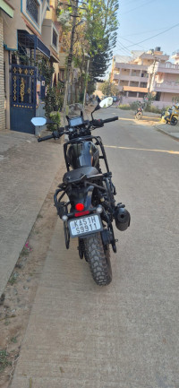 Black Yezdi Adventure Matte