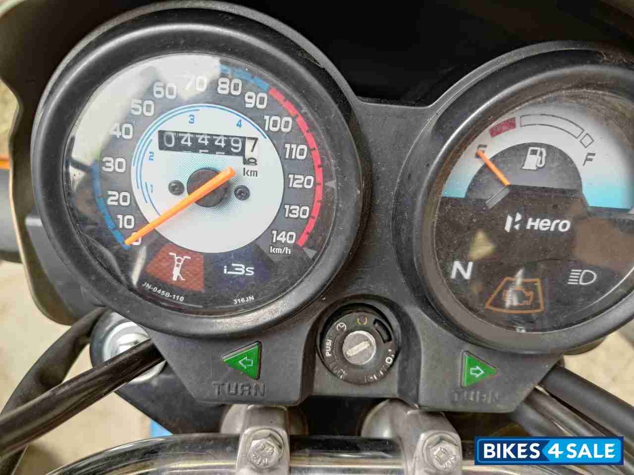 Gold Hero Splendor Plus BS6