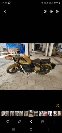 Sandstrome Royal Enfield Classic Signals Stormrider Sand