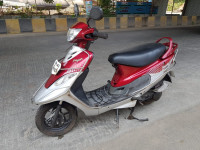 Red TVS Scooty Pep Plus