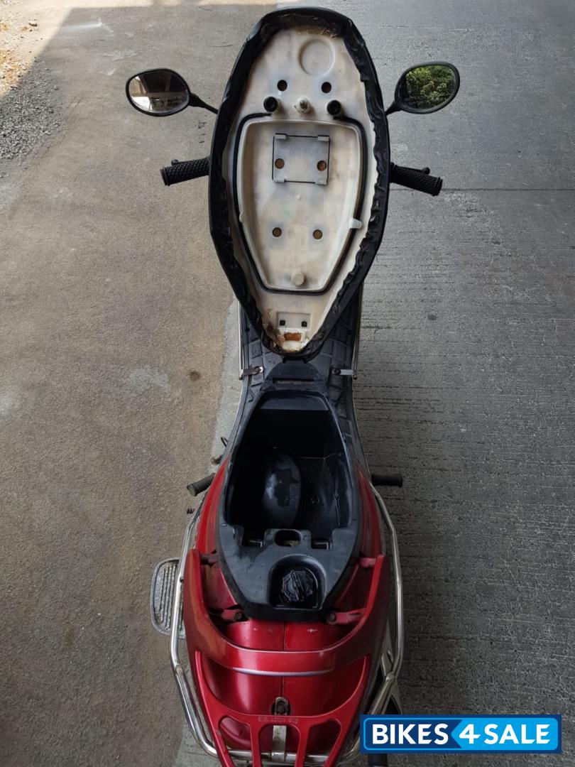 Red TVS Scooty Pep Plus