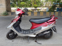 Red TVS Scooty Pep Plus