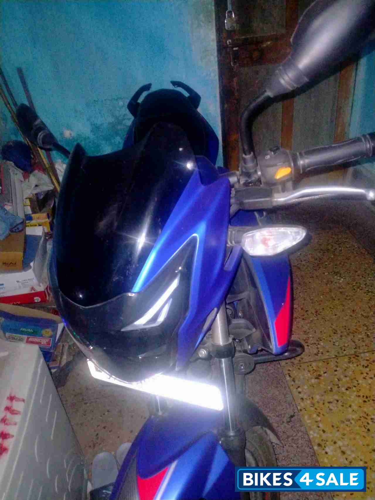 Blue TVS Apache RTR 160