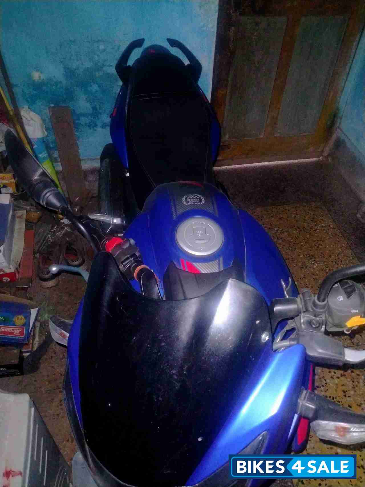 Blue TVS Apache RTR 160
