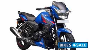 Blue TVS Apache RTR 160